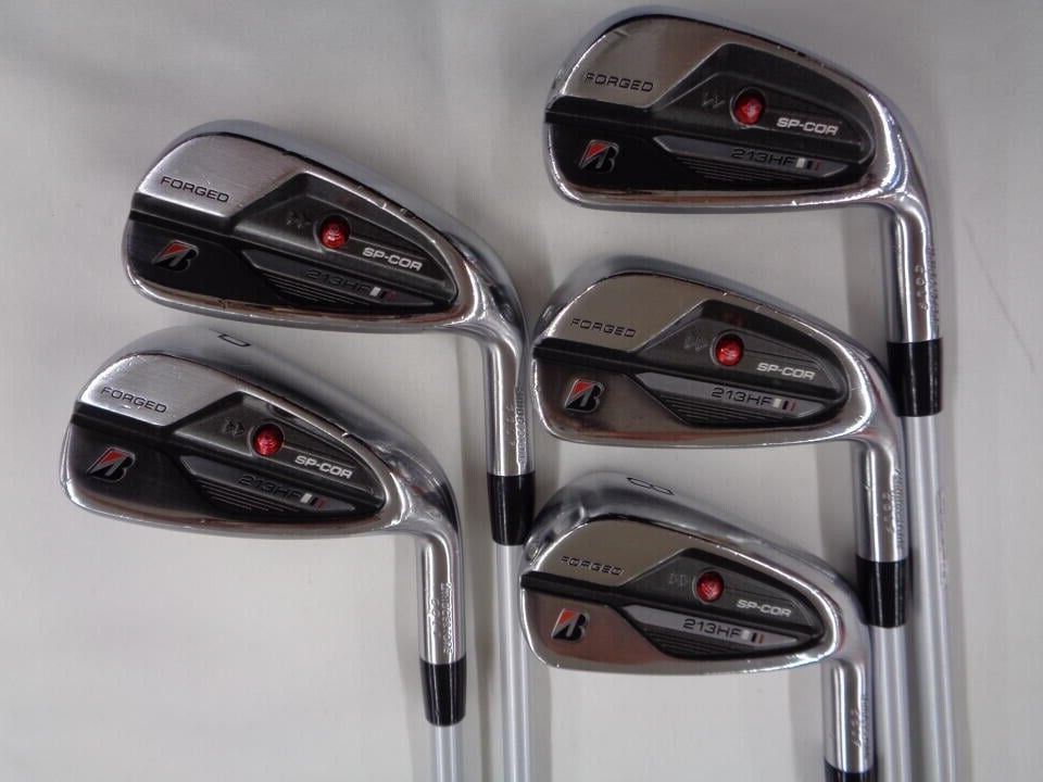 Bridgestone 213 HF Irons #6-9.P(5Clubs)/SPEEDER/Flex:-/Iron set | eBay