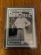 Chief Bender - 1982 TCMA Baseball's Greatest Pitchers Card #45
