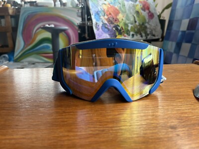 Wed ze Orao X Ski Snowboarding Goggles Evo Snow Blue France Adults With Lens