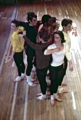 Merce Cunningham and company rehearsing 1969 Ballet Dance Art Old Photo 11