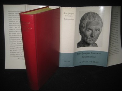 Jean-Jacques Rousseau, confessions, island publisher all leather