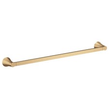 Moen YB0724BZG Single 24-Inch Towel Bar in Bronzed Gold Finish