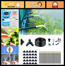 Automatic Drip Irrigation Kit - 100FT Garden Watering System with Quick Connecto