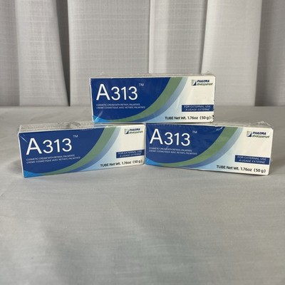 A313 Cosmetic Cream With Retinyl Palmitate 3 Count 1.76 oz ea Expire 9/28 France