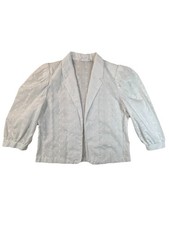 Vintage Eber San Francisco White Eyelet Cropp...