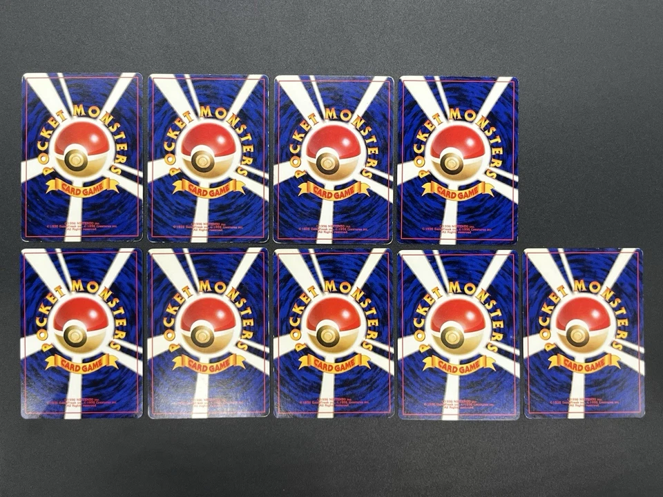 (LP) Gym leader 8 types & Team Rocket’s set old back swirl Card #2506040016 - Image 2 of 4