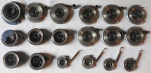 Lot of 18 Antique NOS Clock Main and Alarm Springs 4 Parts