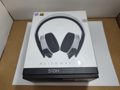 Alienware AW510H 510H Wired 7.1 Gaming Headset -  USB - White