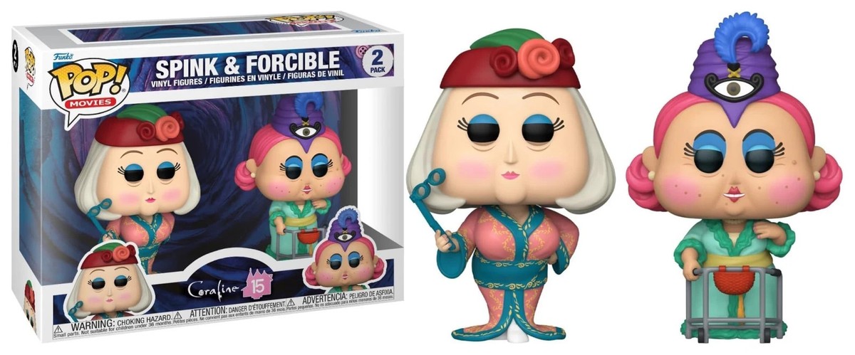 Funko Pop! Movies: Coraline 15th Anniversary - Spink & Miss