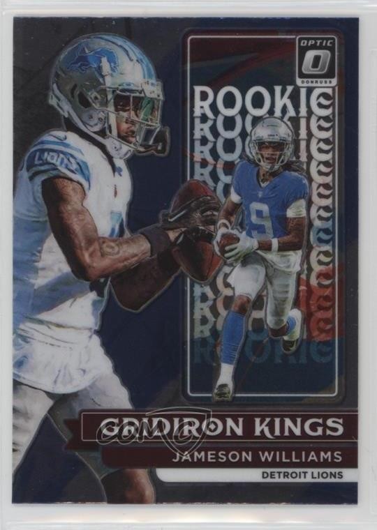 2022 Panini Donruss Optic Rookie Gridiron Kings Jameson Williams #RGK-7 RC