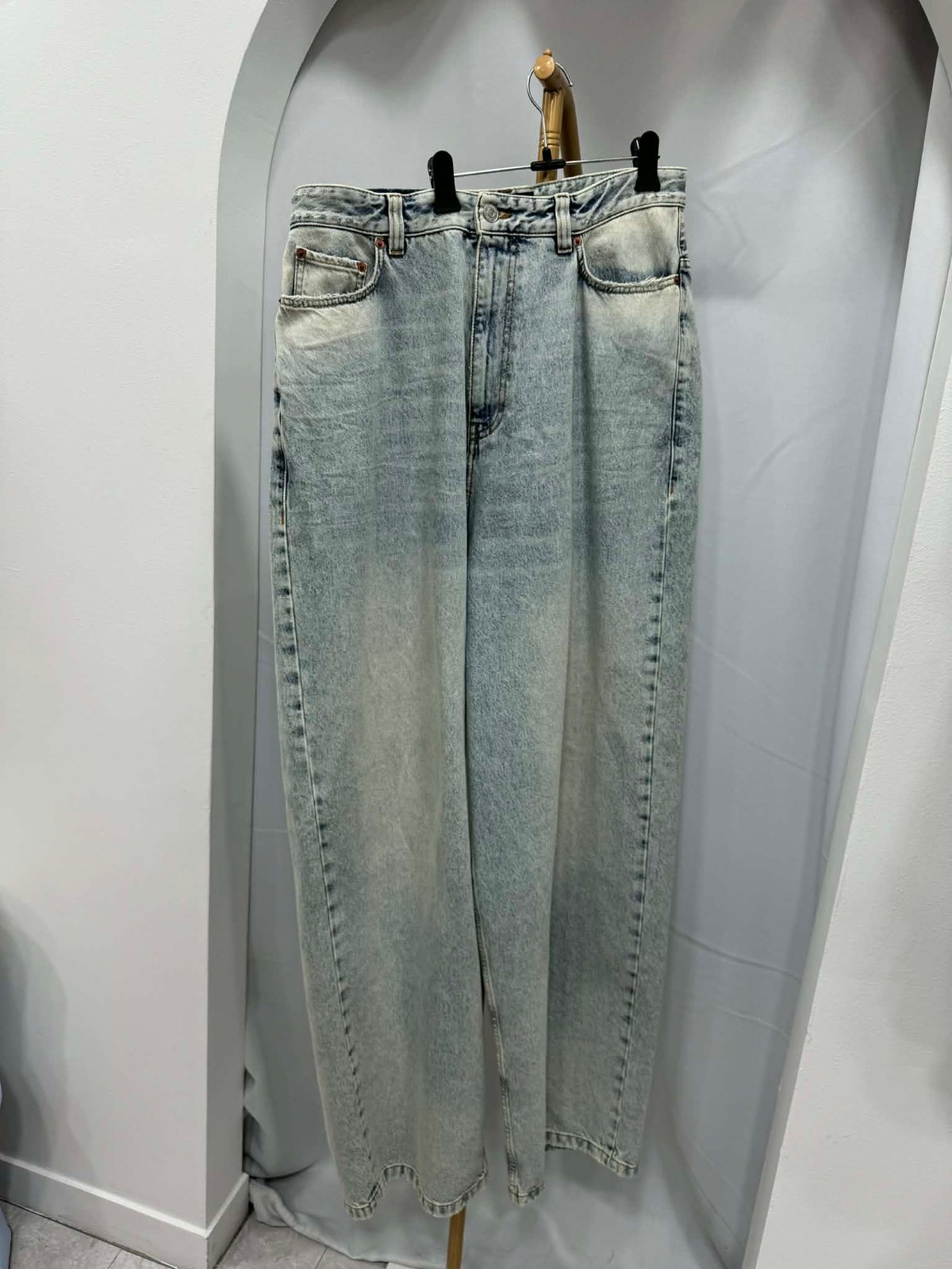 Balenciaga Japanese Pull-Up Denim Pants M 152163680