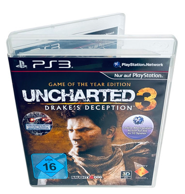 Uncharted 3: Drake's Deception GOTY EDT - Sony Playstation 3 (PS3, 2012) mit OVP