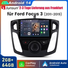 Autoradio Für Ford Focus 3 2011-2019 Carplay Android 14 2+64G GPS Navi WIFI DAB+