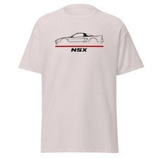 For NSX 1991 Fans Exotic Mid Engine Car Birthday Gift T-Shirt Racing Unisex Tee