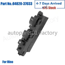 New Master Driver Side Power Window Switch 84820-37033 Fit for Hino