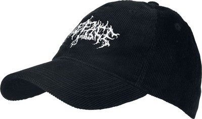 Paleface Swiss Cap Unisex Logo Cord Cap schwarz/weiß Standard