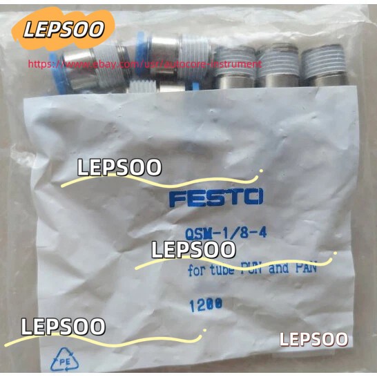10pcs new Festo Fittings QSM-1/8-4 153305-