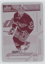 2016-17 Upper Deck Compendium Printing Plate Magenta 1/1 Zach Redmond #717 a3q