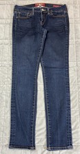 Lucky Brand Women  s Charlie Skinny Low Rise Ankle Jeans Sz 2/26 Stretch Med Wash