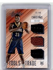 2015-16 Panini Absolute Rakeem Christmas Pacers ToT RC Materials Trio /99
