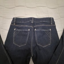 White House Black Market Dark Flare Woman s Jeans Size 4
