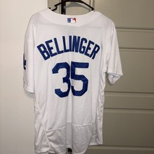 Cody Bellinger Los Angeles Dodgers Majestic Jersey #35 White Home MLB Large