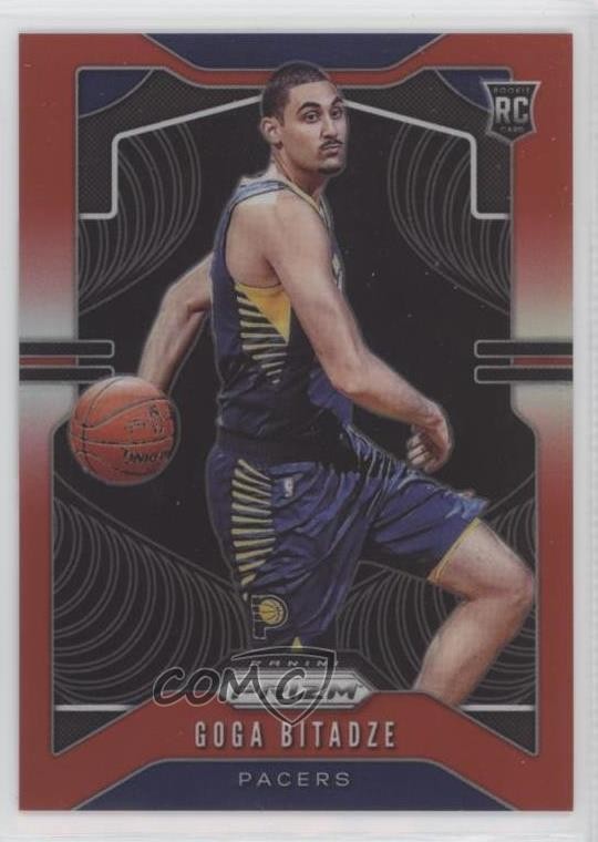 2019-20 Panini Prizm Rookie Red Prizm 221/299 Goga Bitadze #264 1yj