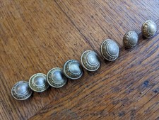 WW1 - WW2 French Army Original Officer Brass Foreign Legion Uniform Buttons