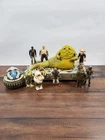Vtg 1983 Star Wars Jabba The HUTT Playset Max REBO Band Action Figures Lot