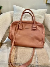 Marc Jacobs Pale Pink Leather Satchel Made In...