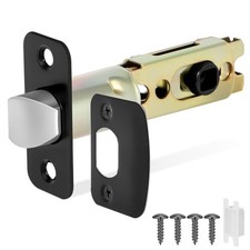Matte Black Door Latch Replacement 45 Turning Angle 23/8 Or 23/4 Inch