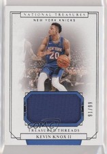 2019 Panini National Treasures Treasured Threads 91/99 Kevin Knox II #TH-KNX ib1