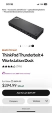 Lenovo ThinkPad Universal Thunderbolt 4 Smart Dock - 40B10135US