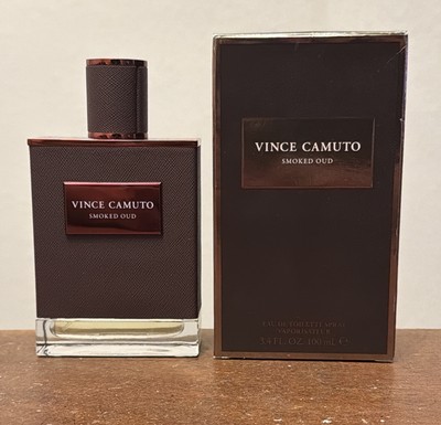 Vince Camuto SMOKED OUD Men 3.4oz 100ml Eau De Toilette EDT Spray RARE NEW
