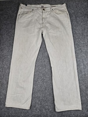 Citizens of Humanity Sid Pants Jeans Men's 38x30 Beige Sand Regular Straight USA