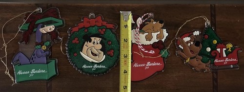 Vintage 1989 Hanna-Barbera Flintstones Scooby Doo Ornaments 4.75 x 3 - Picture 11 of 11