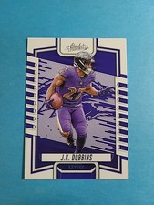 J.K. Dobbins 2023 Panini Absolute Football Card # 37 J1448