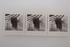 US SC TD119 1989 Eagle COIL PAIR Strip of 3 Mint NH TEST DUMMY STAMP