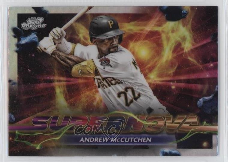 2024 Topps Cosmic Chrome Supernova Andrew McCutchen #SPN-25 5i3