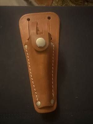 General Hardware No. 801C Plumb Bob Leather Pouch 801C NOS For 16-24 Oz