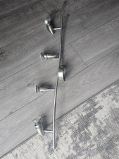 4 Way Ceiling Spotlight Adjustable Kitchen Bar Spot Light LED GU10 No Bulbs Lamp