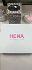 HENA IPL Hair Removal Device White LCD Display Corded Electric With Sunglasses