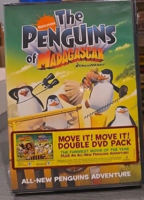 Madagascar: Escape 2 Africa/Nick Penguins Double DVD Pack Full