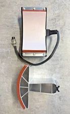 Hat Cap Press Mat Pad Heating Transfer Attachment Silica Gel 5.5x3'' 220V