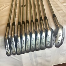 Ben Hogan Apex Vintage Iron Set Steel Shaft Irons 2-9, E, SW