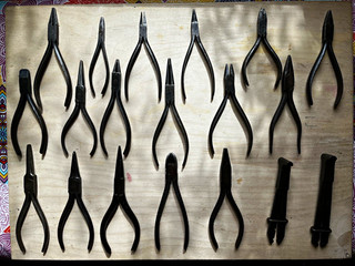 Vintage Precision Plier & Cutter Lot (19 tools) Jewellery Crafts Watchmaking
