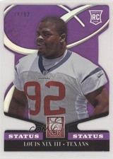 2014 Panini Elite Rookie Status Die-Cut 74/92 Louis Nix III #165 1s8