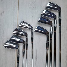 Wilson Staff Fluid Feel,Forged Irons 3-PW. Reg.Flex Steel Shafts. Spanking Cond.