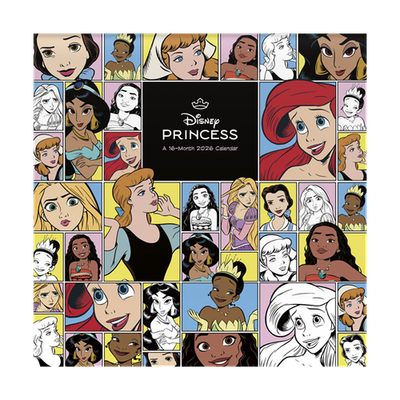 #ad DISNEY PRINCESS 2026 WALL CALENDAR BRAND NEW 264111 $11.02