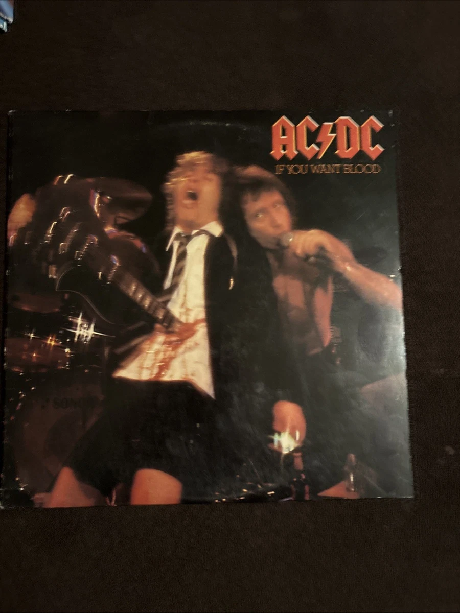 Ac Dc If You Want Blood In Vinyl Records for sale | eBay